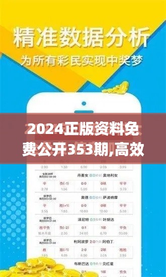 2024正版资料免费公开353期,高效计划设计_免费版4.873