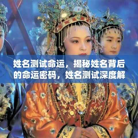 姓名背后的命运密码,深度解读揭示命运走向测试