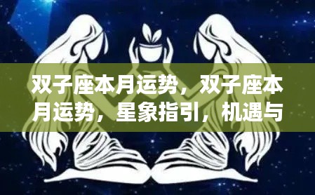 双子座本月运势,星象指引下的机遇与挑战并存