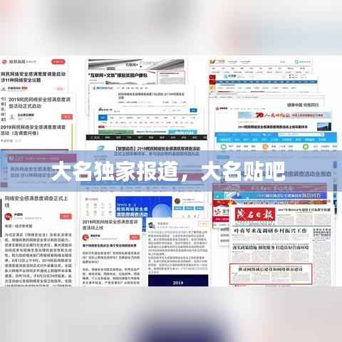 大名独家报道,大名贴吧