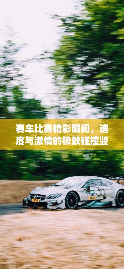 赛车比赛精彩瞬间,速度与激情的极致碰撞竖图展示
