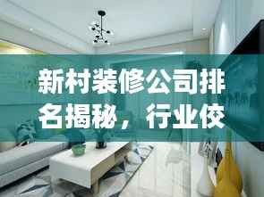 新村装修公司排名揭秘,行业佼佼者解读!