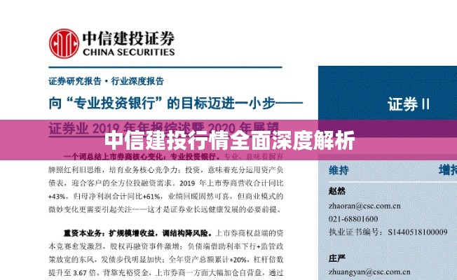中信建投行情全面深度解析
