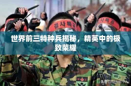 世界前三特种兵揭秘,精英中的极致荣耀