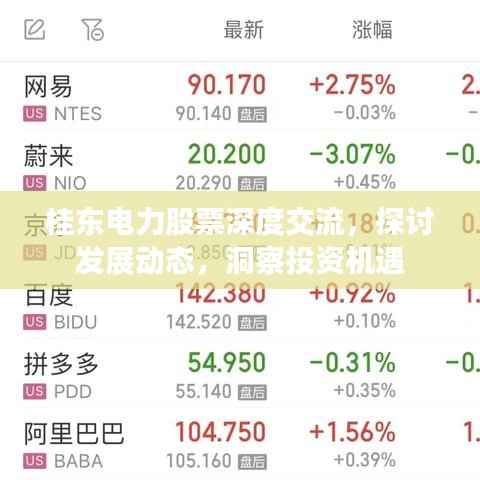桂东电力股票深度交流,探讨发展动态,洞察投资机遇