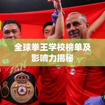 全球拳王学校榜单及影响力揭秘